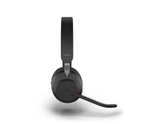 Jabra Evolve2 65 UC Mono Black Bluetooth Headset, Link 380 USB-A Passive Noise-cancelling, 2ys Warranty, 3-Microphone Call Technology, Busylight - Image 3