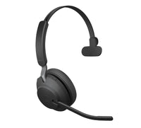 Jabra Evolve2 65 UC Mono Black Bluetooth Headset, Link 380 USB-A Passive Noise-cancelling, 2ys Warranty, 3-Microphone Call Technology, Busylight - Image 4