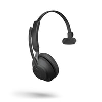 Jabra  Evolve2 65 UC Mono Black Link 380 USB-A and Charging Stand USB-A, 3-Microphone Call Technology, 37 Hours Battery Life, Noise-Isolating Design - Image 3