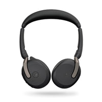 Jabra Evolve2 65 Flex MS Stereo Bluetooth Headset, Link380a USB-A Dongle, Foldable Design, 2Yr Warranty, 20 hours battery life, ANC 30m Wireless Range - Image 2