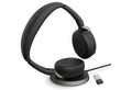 Jabra Evolve2 65 Flex MS Stereo Bluetooth Headset, Link380c USB-C Dongle & Wireless Charging Stand Included, Foldable Design, 2Yr Warranty, ANC - Image 1