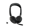 Jabra Evolve2 65 Flex MS Teams, Stereo Bluetooth Headset, Link380c USB-C Dongle, Foldable Design, 2Yr Warranty ANC, 20 hours battery life, 30m Range - Image 1