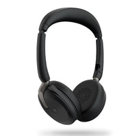 Jabra Evolve2 65 Flex UC Stereo Bluetooth Headset, Link380c USB-C Dongle & Wireless Charging Stand Included, Foldable Design, 2Yr Warranty, ANC - Image 4