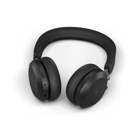 Jabra Evolve2 75 USB-A Link380a MS Stereo Stand Black,  8-Mic Technology, 36 Hours Battery & Fast Charge, Dual-Foam Tech, Discreet Hide-Away Boom Arm - Image 4