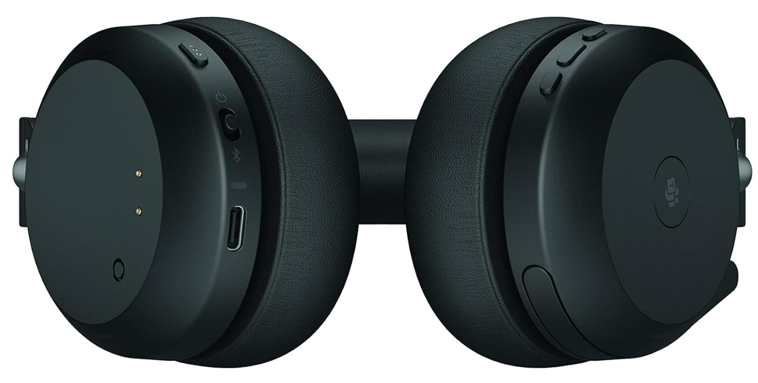 Jabra Evolve2 75 USB-C Link380a UC Stereo Black, 8-Mic Technology, 36 Hours Battery & Fast Charge, Dual-Foam Tech, Discreet Hide-Away Boom Arm - Image 2