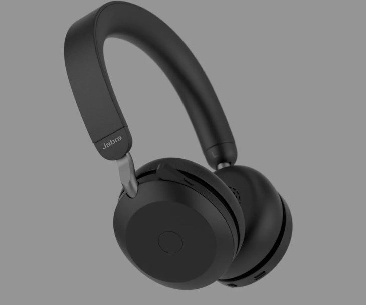 Jabra Evolve2 75 USB-C Link380a UC Stereo Stand Black, 8-Mic Technology, 36 Hours Battery & Fast Charge, Dual-Foam Tech, Discreet Hide-Away Boom Arm - Image 3