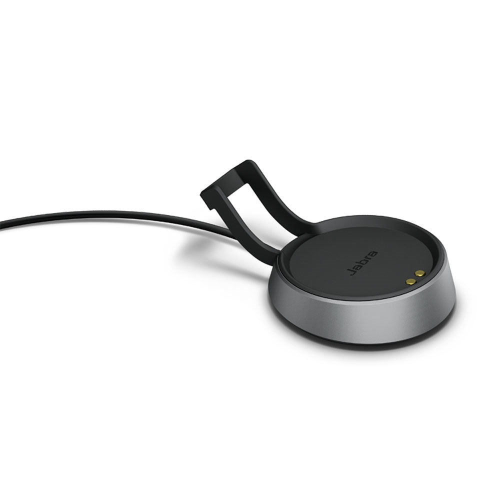 Jabra Evolve2 85 UC Stereo Black Link 380 USB-A and Charging Stand USB-A,10-Microphone Technology, Digital Hybrid ANC, 37 Hours Battery Life Busylight - Image 3