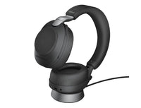 Jabra Evolve2 85 MS Stereo Black Link 380 USB-A and Charging Stand USB-A ANC Bluetooth Headset, 10-Microphone Technology, Digital Hybrid ANC - Image 1