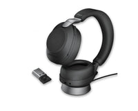 Jabra Evolve2 85 MS Stereo Black Link 380 USB-A and Charging Stand USB-A ANC Bluetooth Headset, 10-Microphone Technology, Digital Hybrid ANC - Image 2