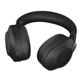 Jabra  Evolve2 85 MS Stereo Black Link 380 USB-C ANC Bluetooth Headset, 10-Microphone Technology, Digital Hybrid ANC, 37 Hours Battery Life Busylight - Image 1