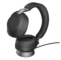 Jabra Evolve2 85 UC Stereo Black Link 380 USB-A and Charging Stand USB-A ANC Bluetooth Headset, 10-Microphone Technology, Digital Hybrid ANC - Image 5