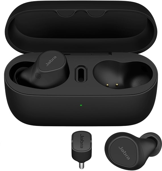 Jabra, Evolve2, Buds, MS Teams, USB-C, Professional, Pocketable Calls.True Wireless Earbudsengineered for Hybrid Working, 8 Hours Battery, 33with Case - Image 1