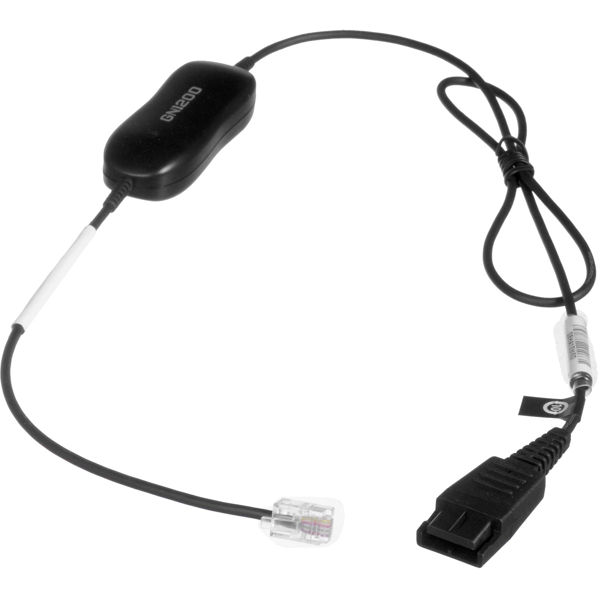 Jabra GN 1200 Universal Smart Cord, 1m Straight, 3.5mm to QD Adapter for use with Jabra Speak 410/510, 2ys Warranty - Image 1