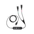 Jabra Link 265 USB-Y Supervisor Cord, Easy Call Management,  HD Voice, SafeTone, 2ys Warranty, USB/QD Training Cable, Jabra Link 265 USB/QD Y-training - Image 1