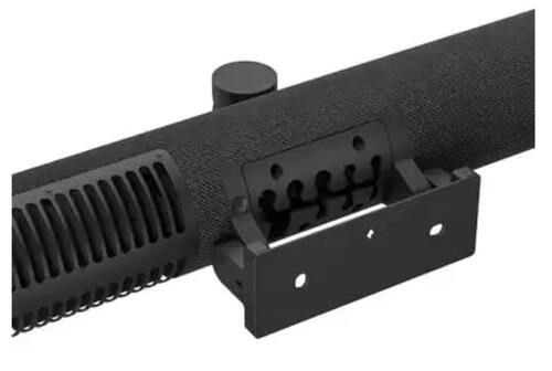 Jabra PanaCast 50 Video Bar System Wall Mount, Click on bracket, black, Comes with The Required Screws for a Quick Attachment to Your Wall - Image 1