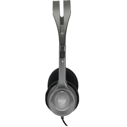 (LS) Logitech H110 Stereo Headset Over-the-head Headphones 3.5mm Versatile Adjustable Microphone for PC Mac - Image 4