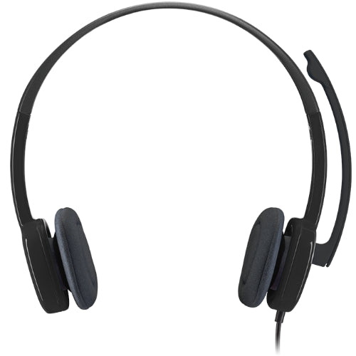 Logitech H151 Stereo Headset Light Weight Adjustable Headphones with Microphone 3.5mm jack In-line audio controls Noise-cancelling - Image 3