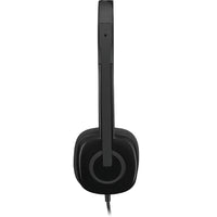 Logitech H151 Stereo Headset Light Weight Adjustable Headphones with Microphone 3.5mm jack In-line audio controls Noise-cancelling - Image 4