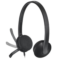 Logitech H340 Plug-and-Play USB Headset with Noise Cancelling Microphone Comfort Design for Windows Mac Chrome 2yr wty Headphones - Image 3