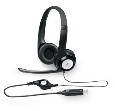 Logitech H390 USB Headset Adjustable,USB,2 Years Noise Cancelling Micophone Headphones In-line Audio Controls - Image 5