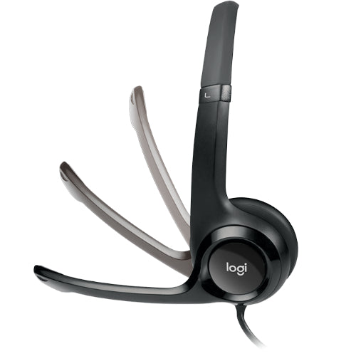 Logitech H390 USB Headset Adjustable,USB,2 Years Noise Cancelling Micophone Headphones In-line Audio Controls - Image 4