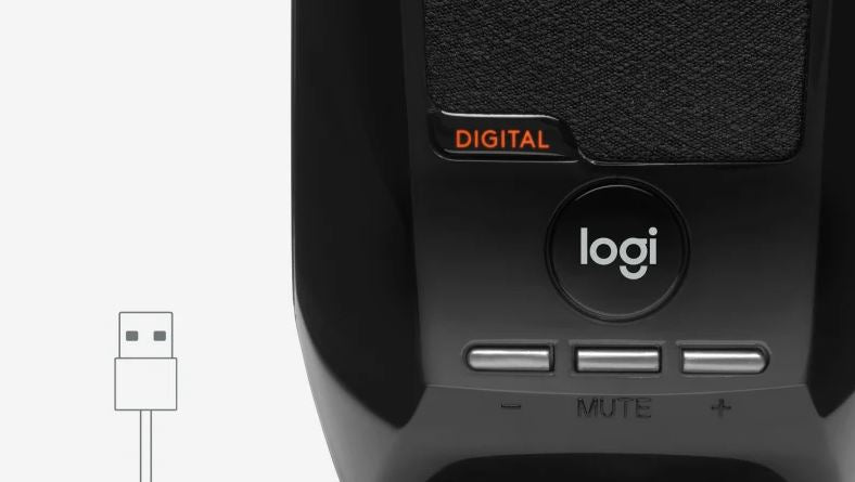 Logitech S150 USB STEREO SPEAKERS  Crystal-clear stereo sound ~Z120 - Image 3
