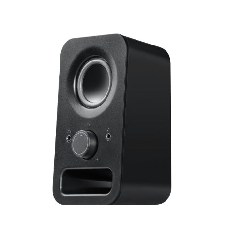 Logitech Z150 2.0 Stereo Speakers 6W Compact Size Easily Access to Power & Volume Control Headphone & Auxiliary Jack for TV PC Smartphone Tablet - Image 3