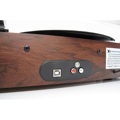 (LS)mbeat® USB Turntable and Cassette to Digital Recorder- Cassette Player, 33.3/45/78 RPM Vinyls and Cassette Record Player, USB Recording to PC MAC - Image 4
