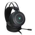 RAPOO VH160 Headset 7.1 Surround Sound Stereo Headphone USB Microphone Breathing RGB LED Lightweight, PC Gaming - Image 2