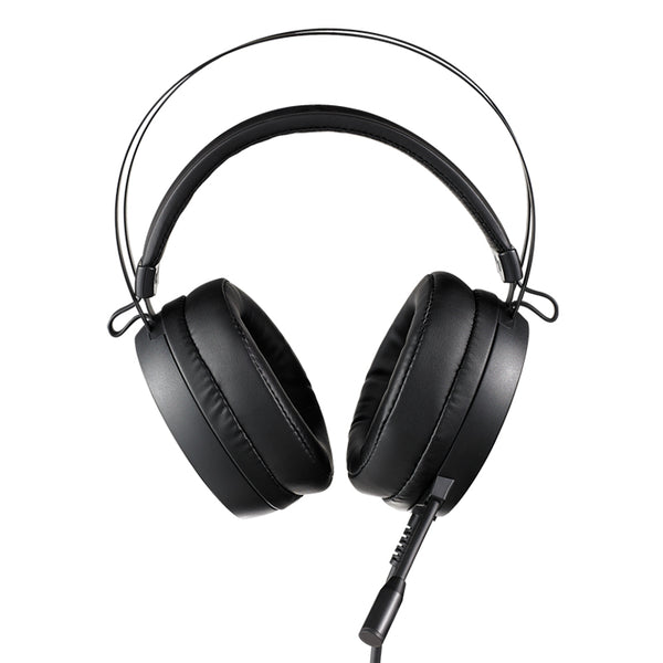 RAPOO VH160 Headset 7.1 Surround Sound Stereo Headphone USB Microphone Breathing RGB LED Lightweight, PC Gaming