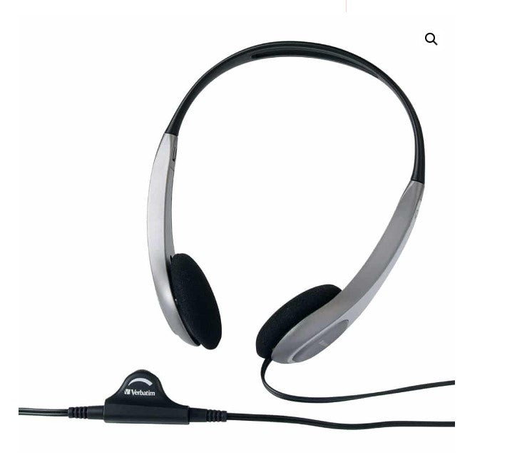 Verbatim Multimedia Headset with Volume Control Headphone - Ideal for Office, Education, Business, SME, Suitable for PC, Laptop, Desktop - Image 2