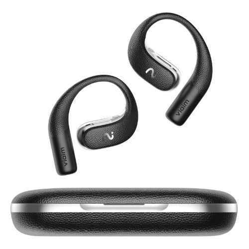 Viaim OpenNote Black XFVI-E97B - The AI Earbuds Built for All-Day Work, Open-Ear Comfort, AI Notes Built In, FlashRecord - Image 2