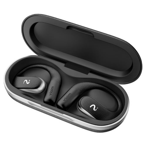Viaim OpenNote Black XFVI-E97B - The AI Earbuds Built for All-Day Work, Open-Ear Comfort, AI Notes Built In, FlashRecord - Image 4