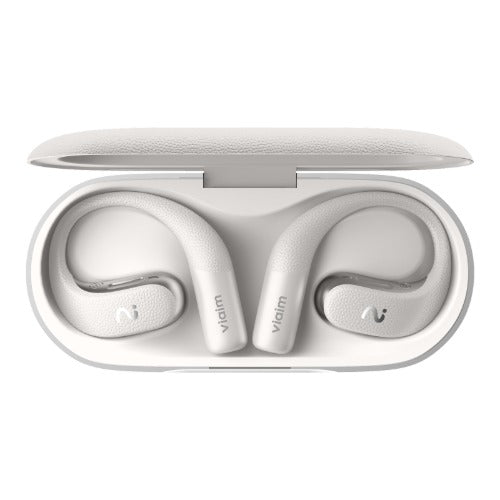Viaim OpenNote Grey XFVI-E97G - The AI Earbuds Built for All-Day Work, Open-Ear Comfort, AI Notes Built In, FlashRecord - Image 3