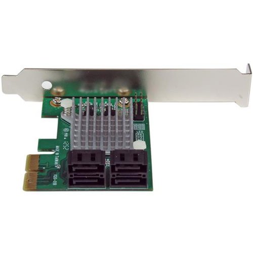 Startech 4 Port PCI Express 2.0 SATA III 6Gbps RAID Controller Card with HyperDuo SSD Tiering - PCIe SATA 3 Controller Adapter - Image 2