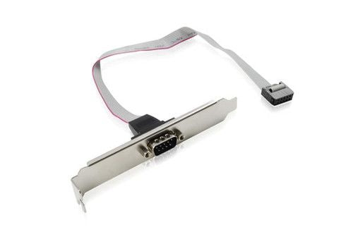 Server - Generic DB9 Serial Header Cable with Bracket - 30cm cable length - Image 1