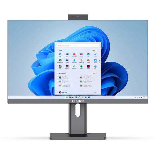 Leader Visionary AIO, 23.8" FHD, Intel i5-13420H, 16GB DDR4, 1TB NVMe SSD, Wi-Fi 6, 2M Camera, VESA, 1 Year Warranty, Windows 11 Home, Keyboard & Mous - Image 1