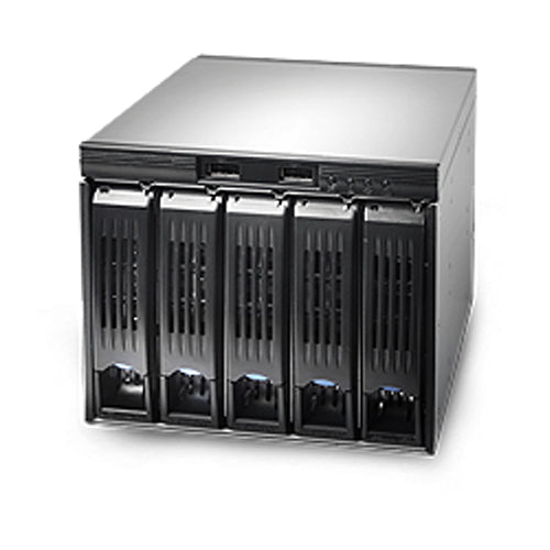Chenbro 3x 5.25" to 5x 3.5" with 80mm Fan & USB2.0 - Image 4