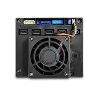 Chenbro 3x 5.25" to 5x 3.5" with 80mm Fan & USB2.0 - Image 3