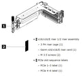 LENOVO ThinkSystem SR650 V2/SR665 x16/x16/E PCIe G4 Riser 1/2 Option Kit v2 - Image 1
