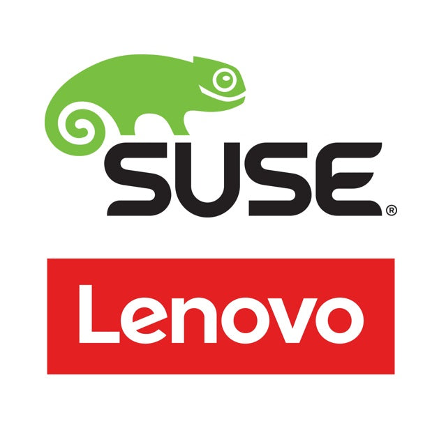 LENOVO - SUSE Linux Enterprise Server with Live Patching, 1-2 Sockets with Unlimited Virtual Machines,Lenovo Standard Support 1 Year - Image 1