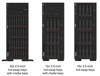 LENOVO ThinkSystem ST650 V3, 1xIntel Xeon Silver 4410Y 12C 2.0-3.0GHz 150W, LFF, 1x16GB 1Rx8, ThinkSystem RAID 9350-16i 4GB Flash PCIe 12Gb Adapter, 1 - Image 3