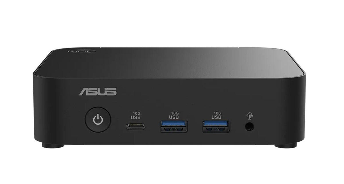 ASUS NUC 14 Essential Core N97 Barebone Mini PC, Intel N97, DDR5 SODIMM RAM Slot, Integrated Intel Graphics, 2.5GbE, Wi-Fi 6E, M.2, No OS No Cord  (LS - Image 1