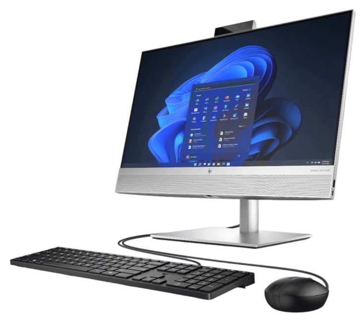 HP EliteOne 840 G9 AIO 23.8"/24" FHD Intel i7-14700 vPro 16GB DDR5 512GB SSD Windows 11 PRO Intel UHD GPU WIFI6E 5MP IR Webcam Keyboard Mouse 3YR wty - Image 3