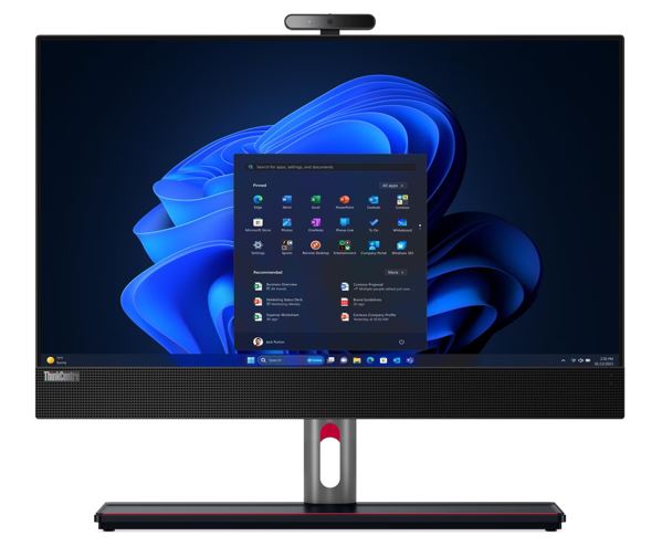LENOVO ThinkCentre M90A G5 AIO 27" QHD Intel i5-13500 16GB DDR5 512GB SSD Windows 11 Pro 3yrs OS Wty Webcam Speakers Keyboard Mouse - Image 1