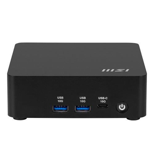 MSI Cubi NUC AI 1UMG-012BAU Mini PC Black Barebone Core Ultra 7 155H, 2x Thunderbolt 4 2x HDMI 2x Intel® I226V (2.5G) Wi-Fi 6E AX211 3Y - Image 2