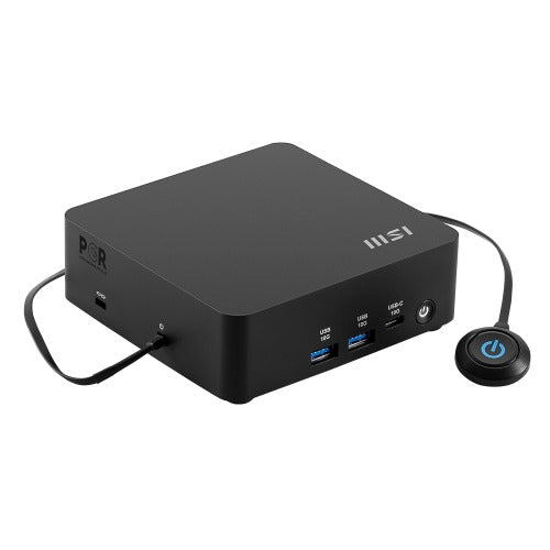 MSI Cubi NUC AI 1UMG-012BAU Mini PC Black Barebone Core Ultra 7 155H, 2x Thunderbolt 4 2x HDMI 2x Intel® I226V (2.5G) Wi-Fi 6E AX211 3Y - Image 3