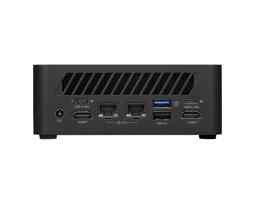 MSI Cubi Z AI 8M with Hawk Point R5, Ryzen 5 8645HS/Up to DDR5/dTPM/2*M.2/2*HDMI/2*USB C 4.0/4*Display/2*LAN/Wifi6E/Card Reader/Power Switch Cable/3Y - Image 3