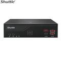 Shuttle DB860 Slim Mini PC BareboneIntel ® 65W ARL-S Core Ultra 9/7/5 LGA1851, 1.3L, B860, 2x DDR5(max 96GB), 2x LAN, 2x COM, 8x USB 3.2, - Image 1