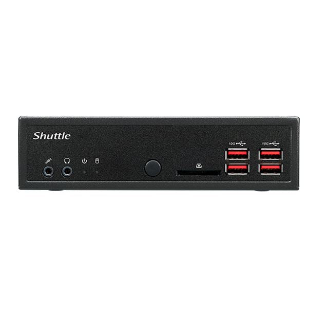 Shuttle DH32U XPC Slim, Intel Tiger lake-U Pentium 7505, 2xDDR4, 2.5" HDD/SSD Bay, 2x Intel i211, 1x RS232, HDMI, 90W, VESA Mount - Image 3